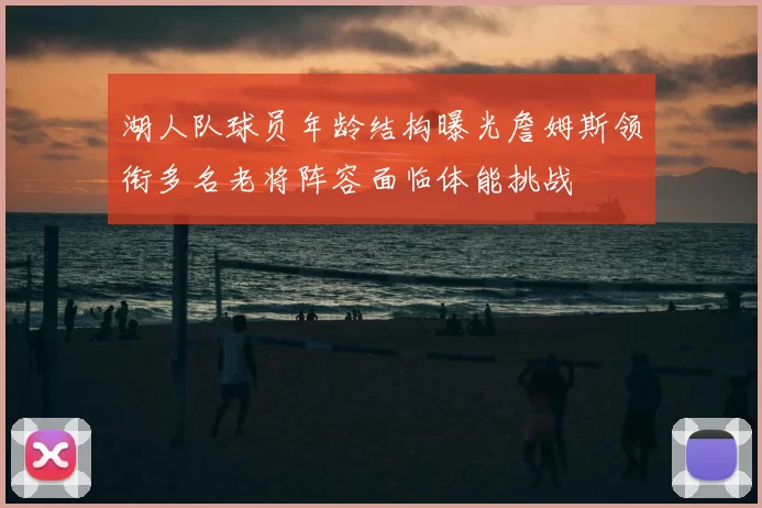 湖人队球员年龄结构曝光詹姆斯领衔多名老将阵容面临体能挑战