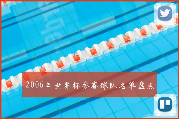 2006年世界杯参赛球队名单盘点