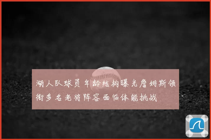湖人队球员年龄结构曝光詹姆斯领衔多名老将阵容面临体能挑战